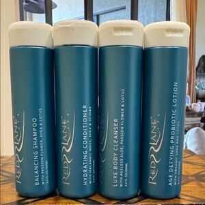 Red Lane Spa 4 Pc Hair & Skin Care Set